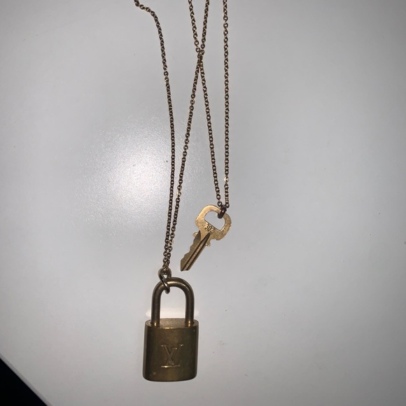 Authentic Louis Vuitton Lock Necklace - Picture 3 of 3